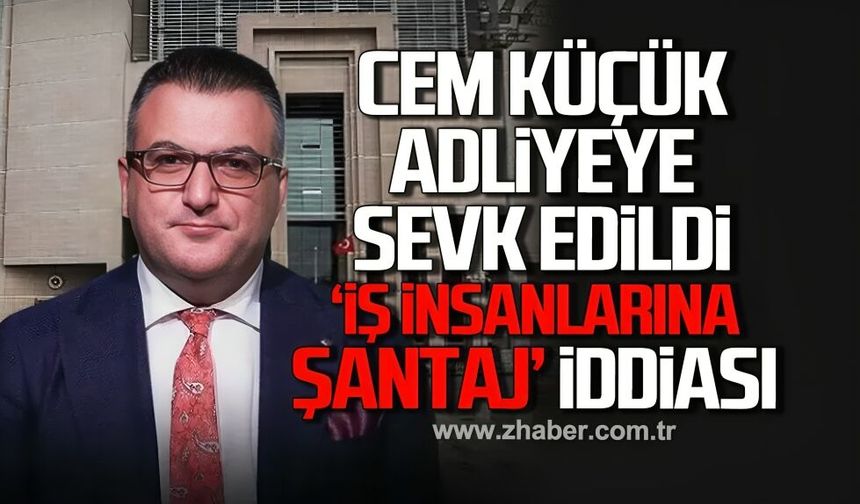 Zonguldaklı Gazeteci Cem Küçük adliyeye sevk edildi