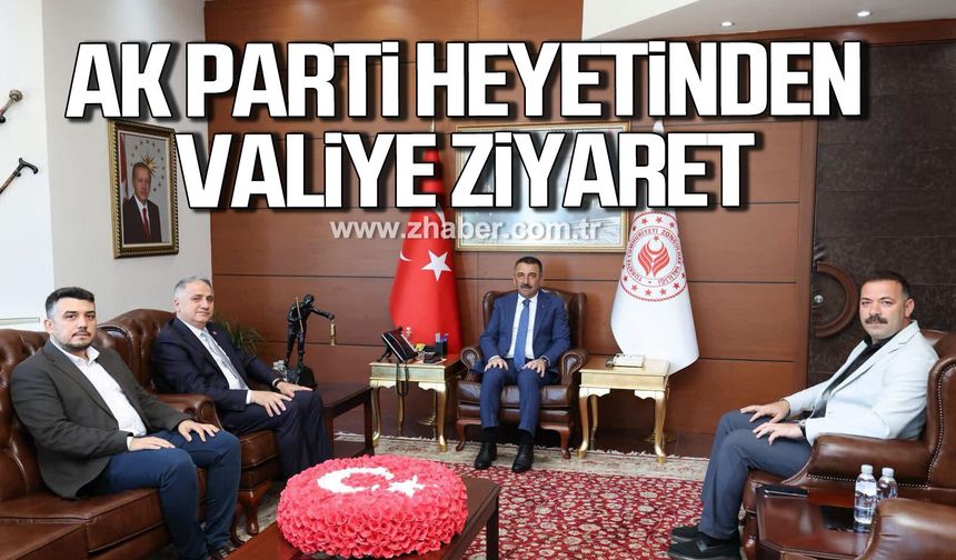 AK Parti heyetinden Vali Hacıbektaşoğlu’na ziyaret