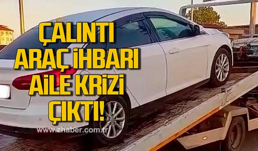 Bartın’da çalıntı araç ihbarı: Gerçek aile tartışması çıktı
