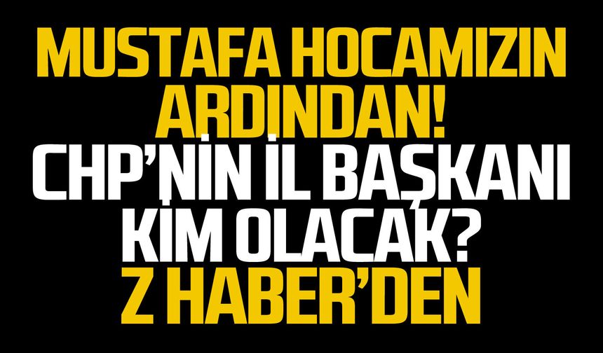Mustafa hocamızın ardından!
