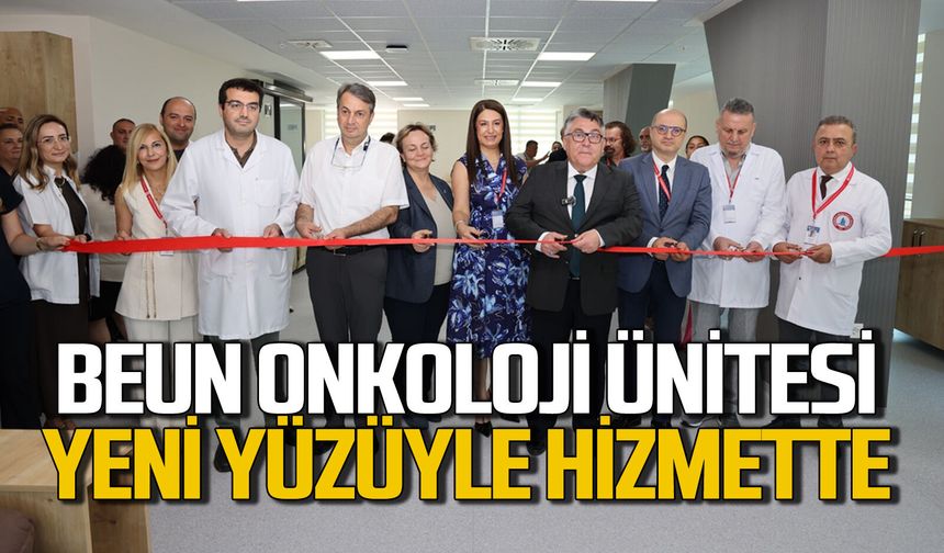 BEUN Hastanesinde Onkoloji Ünitesi yenilenen yüzüyle hizmete devam ediyor