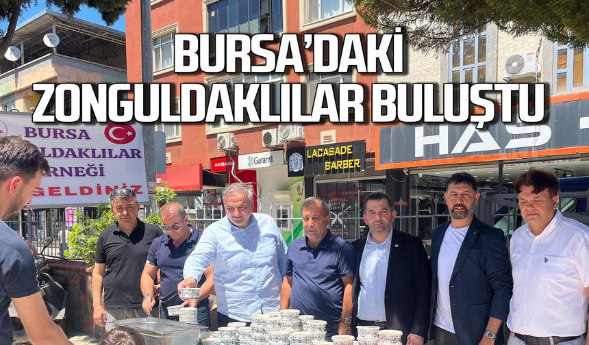 Bursa'daki Zonguldaklılar buluştu