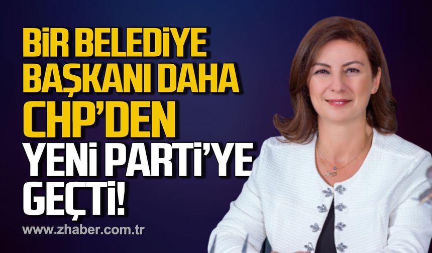 Safranbolu Belediye Başkanı Elif Köse CHP'den Yeni Parti'ye geçti