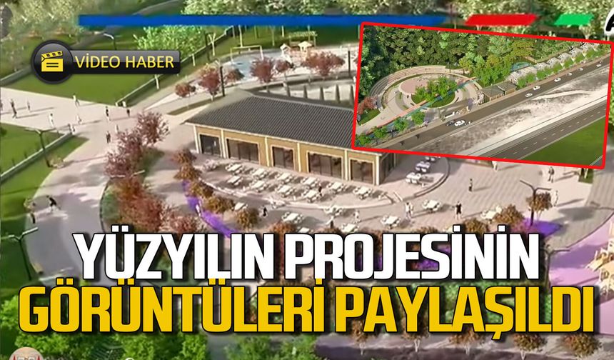 Belediye Başkanı yüzyılın projesinin video görüntüsünü paylaştı: Vatandaş hayran kaldı