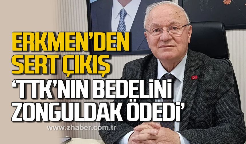 Erkmen'den tepki, "Evet, özür diliyoruz ve teşekkür ediyoruz!"
