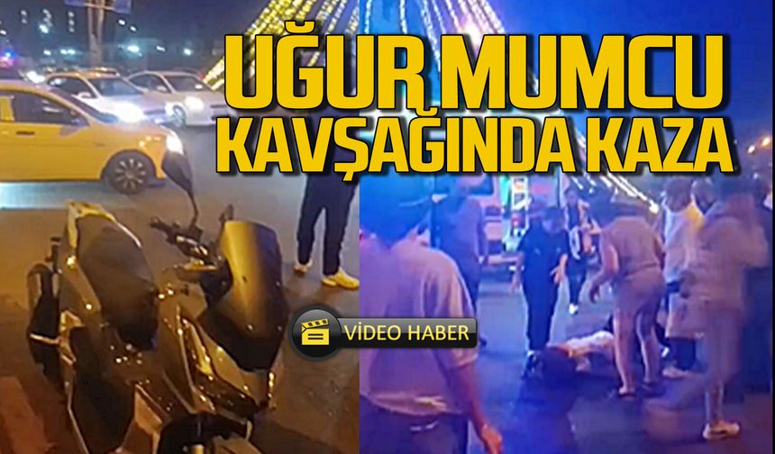 Zonguldak Uğur Mumcu Kavşağı’nda kaza