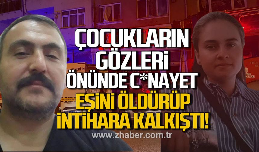 Karabük'te dehşet: Eşinin boğazını keserek öldürdü