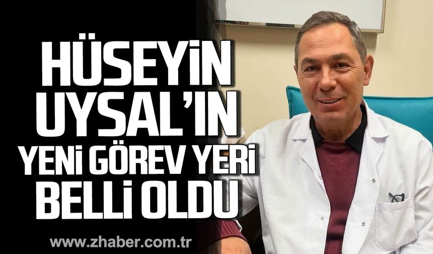 Op. Doktor Hüseyin Uysal, Alaplı Devlet Hastanesi’ne atandı.