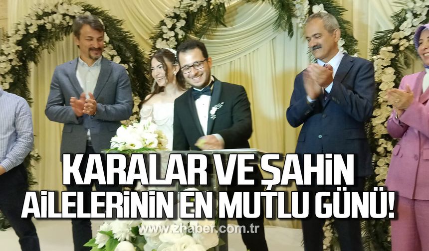 Melis Tuğba Karalar ile Muzaffer Şahin dünyaevine girdi
