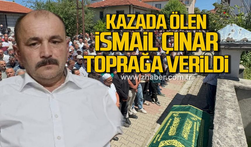 Kazada ölen tır sürücüsü toprağa verildi
