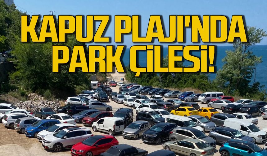 Kapuz Plajı'nda park çilesi! Vatandaşlar geri dönmek zorunda kaldı
