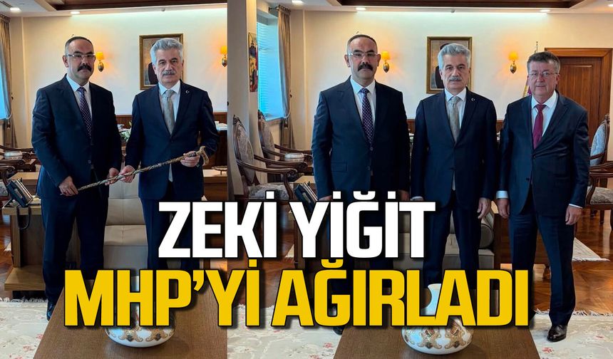 MHP’den Danıştay Başkanı Zeki Yiğit’e ziyaret