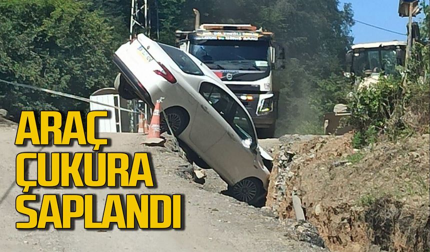 Kontrolü kaybetti kanala saplandı