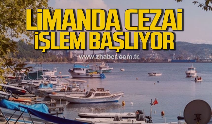 Ereğli Limanı'nda alkol yasağı kuralına uymayana ceza
