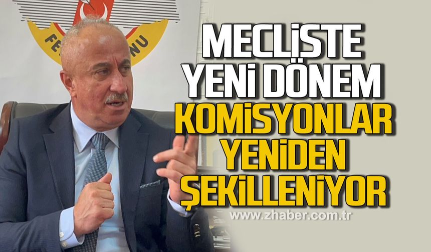 Mecliste yeni dönem: Komisyonlar yeniden şekilleniyor