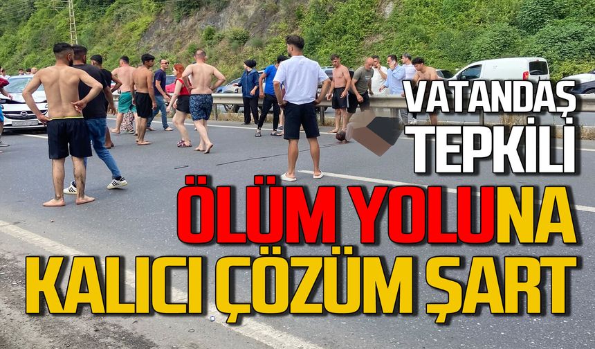 Ölüm yolunda daha kaç can yanacak? Vatandaşlar kalIcı önlem istiyor