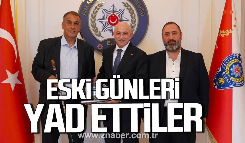 Şükrü Öztürk'ten Maksut Yüksek'e ziyaret.