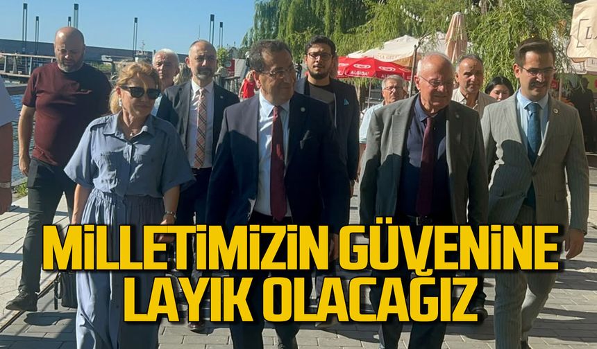 Başkan Erkmen,  "Milletimizin Güvenine Layık Olacağız"
