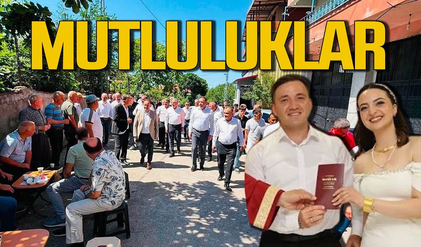 Melek Çelik ile İhsan Mutlu hayatlarını birleştirdi
