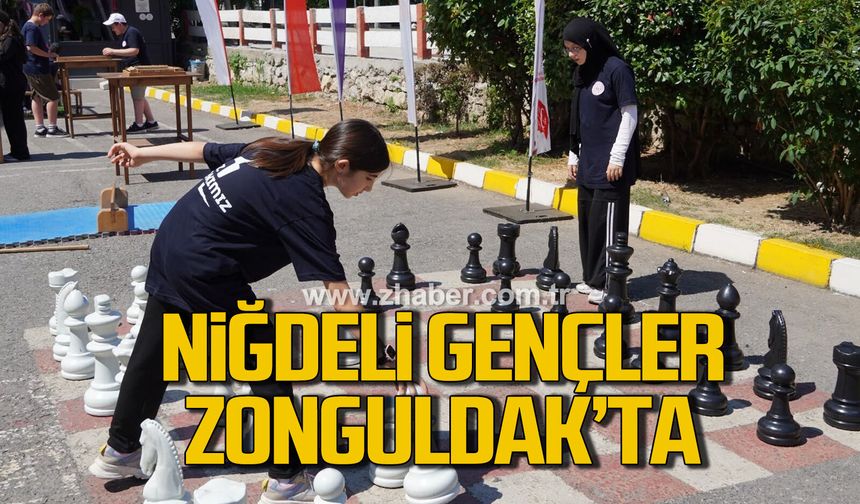 “Biz Bir Takımız” Projesi Kapsamında Niğdeli Gençler Zonguldak’ta