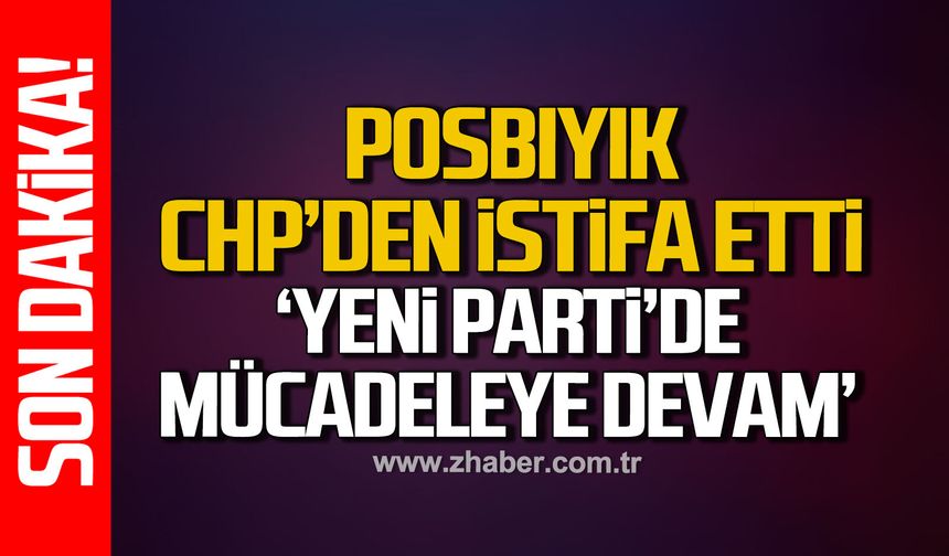 Neriman Posbıyık CHP'den istifa etti