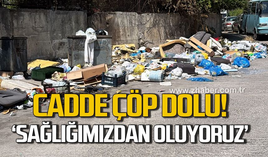 Mithatpaşa’da çöp tepkisi: Sağlık endişesi artıyor