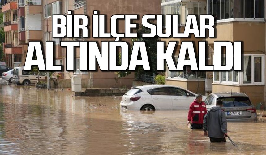 Kastamonu Cide sular altında kaldı