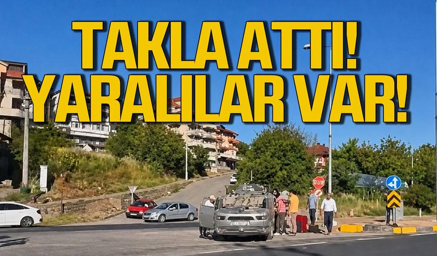 Karaman'da kaza... Takla attı yaralılar var