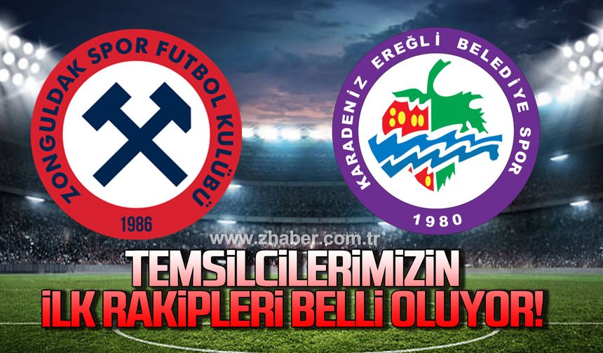 Temsilcilerimizin ilk rakipleri bugün belli olacak
