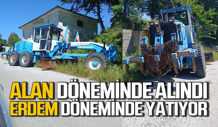 Selim Alan döneminde alındı Tahsin Erdem döneminde atıl durumda yatıyor