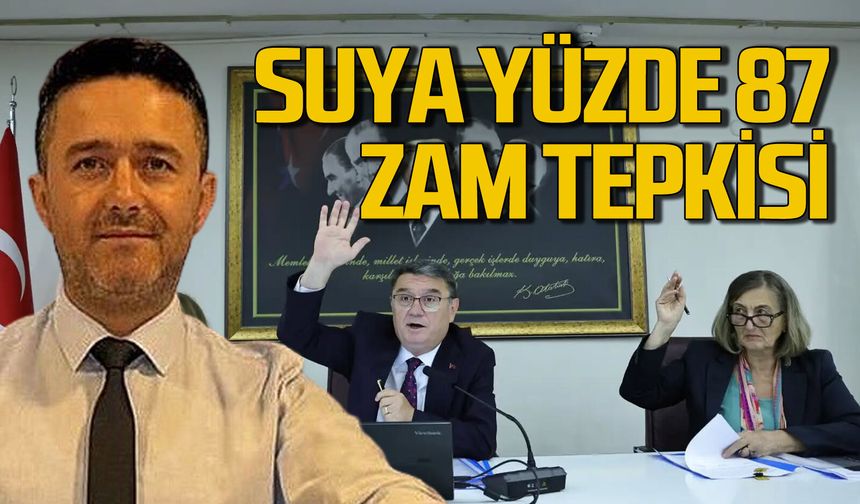 AK Parti’den Tahsin Erdem’e yüzde 87’lik su zammı tepkisi