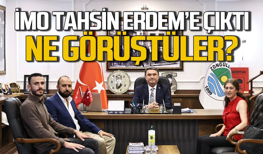 İnşaat Mühendisleri Odası Tahsin Erdem’e çıktı: Ne görüştüler