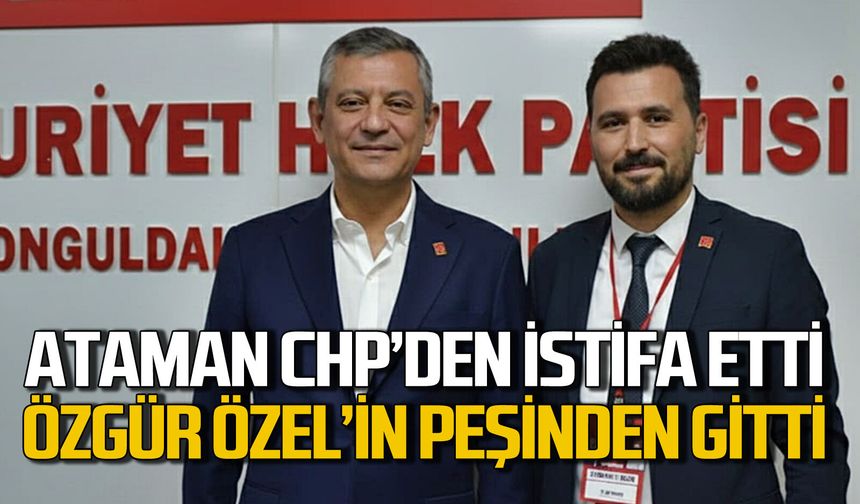CHP’den istifa etti, Özgür Özel’in peşinden gitti