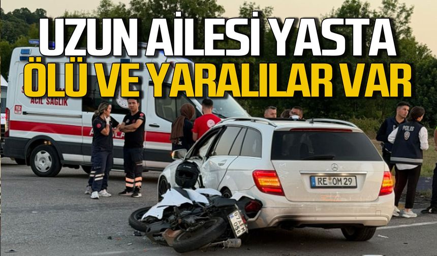 Uzun ailesi yasta: Feci kazada ölü ve yaralılar var