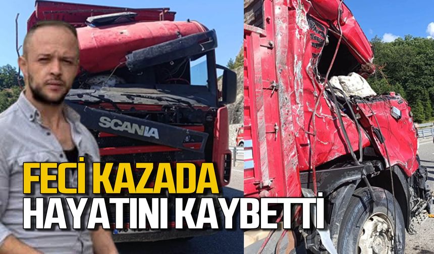 Erkan Yirmibeş feci kazada hayatını kaybetti