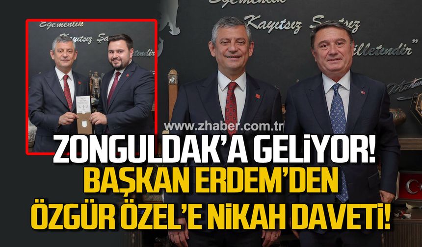 Tahsin Erdem’den Özgür Özel’e nikah daveti
