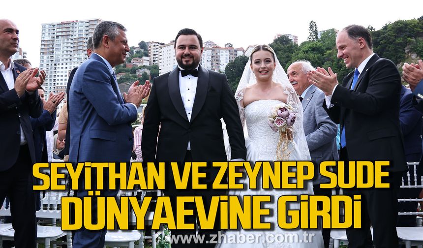 Seyithan Erdem ve Zeynep Sude Yamakoğlu dünyaevine girdi.