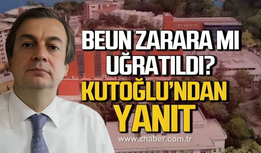 Şenol Hakan Kutoğlu’ndan “BEUN 77 Milyon lira zarara uğratıldı” iddiasına yanıt