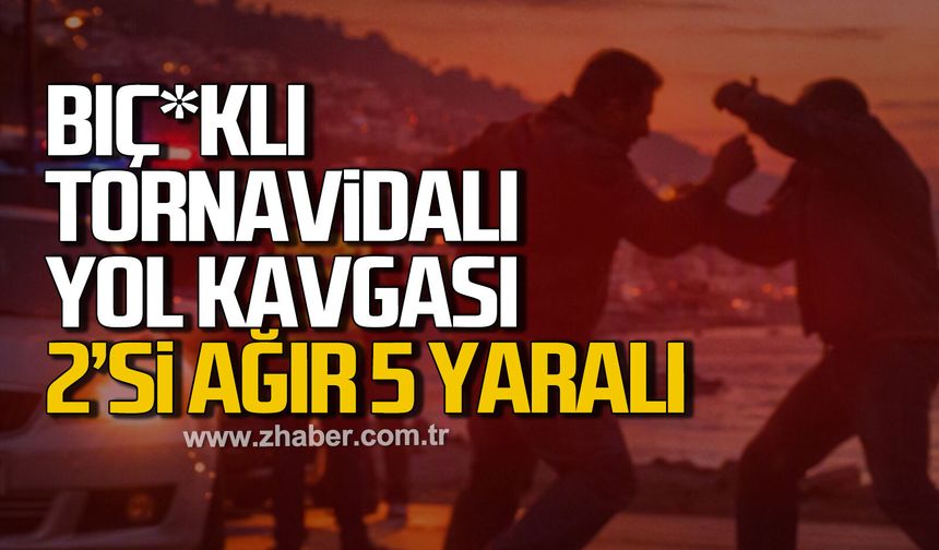 Ereğli’de yol verme kavgası: 2’si Ağır, 5 Yaralı