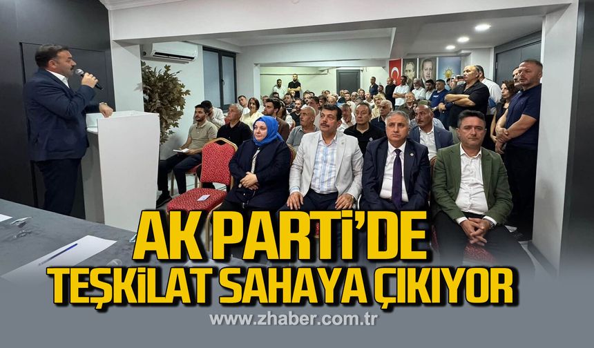 AK Parti'de teşkilat sahaya çıkıyor