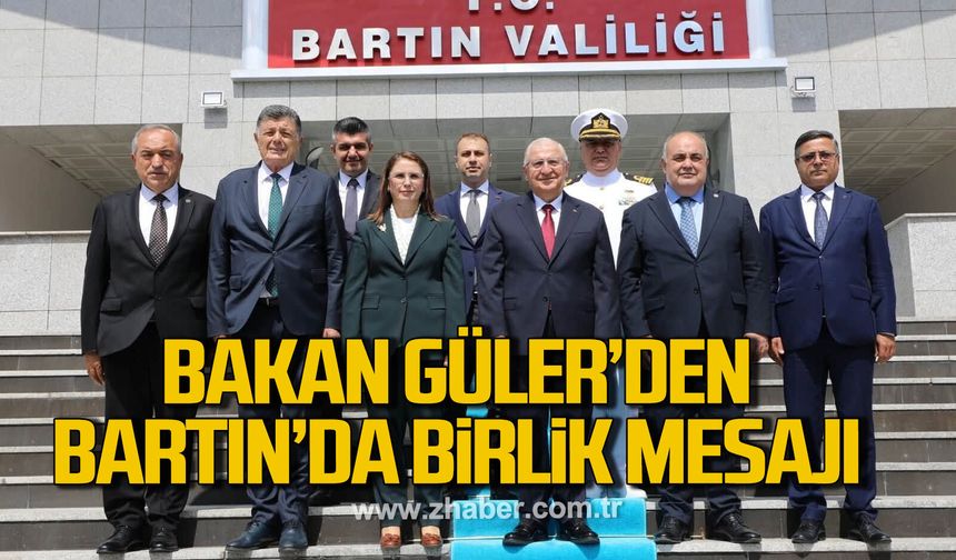 Bakan Güler: “Milli Dayanışma Yasası Türkiye İçin Tarihi Adım”