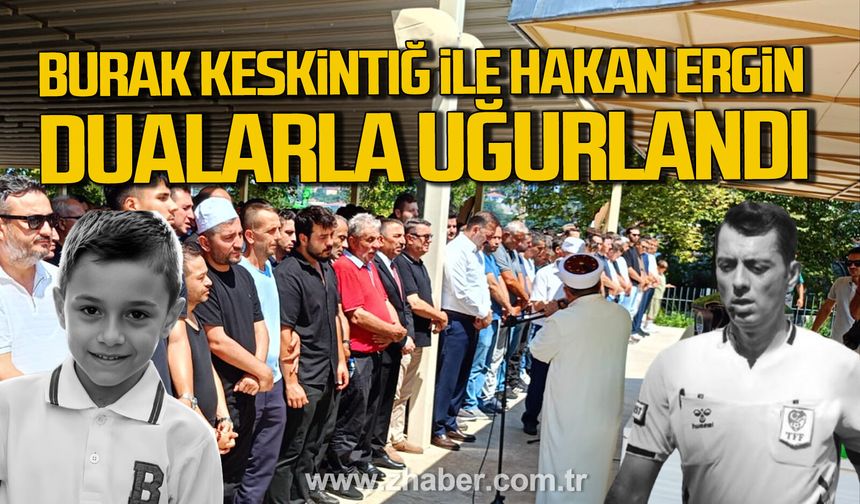 Burak Keskintığ ile Hakan Ergin dualarla uğurlandı.