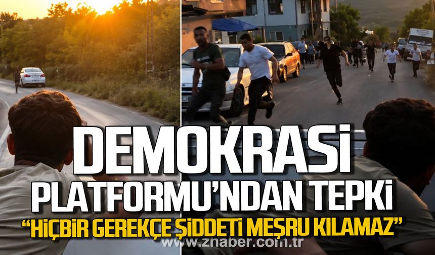 Zonguldak Demokrasi Platformu; "Hiçbir gerekçe, emekçi insanlara yönelik şiddeti meşru kılamaz"