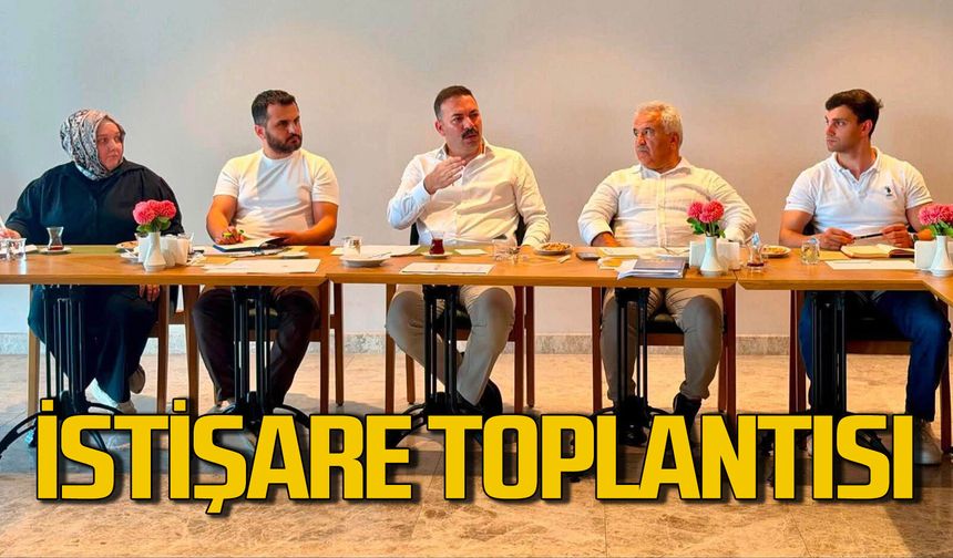 AK Parti teşkilatları toplanarak istişarede bulundu