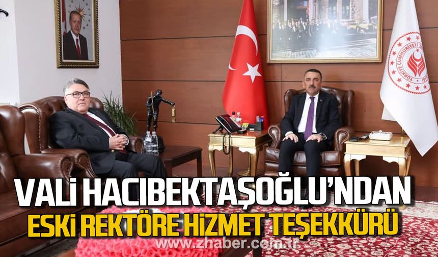 İsmail Hakkı Özölçer'den Vali Osman Hacıbektaşoğlu’na ziyaret.