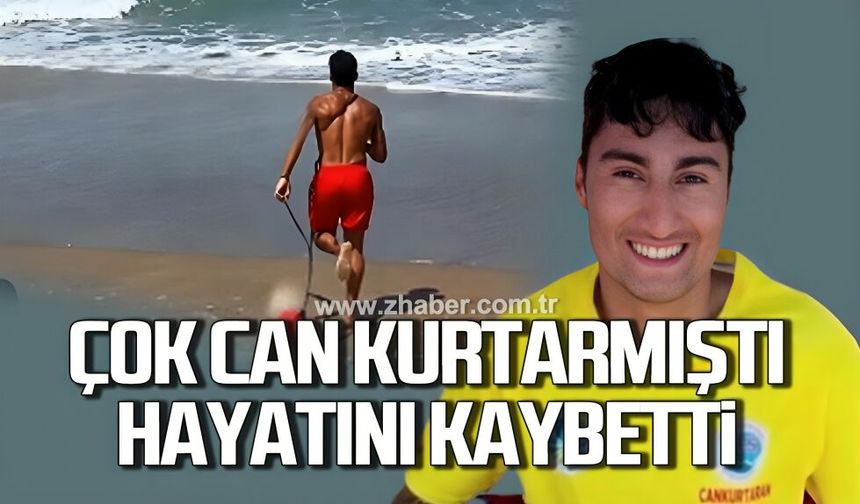 Çok can kurtarmıştı, Mehmet Talha Yılmaz hayatını kaybetti