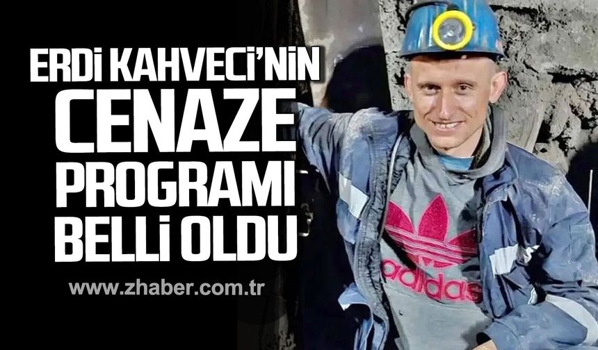 Erdi Kahveci'nin cenaze programı belli oldu.