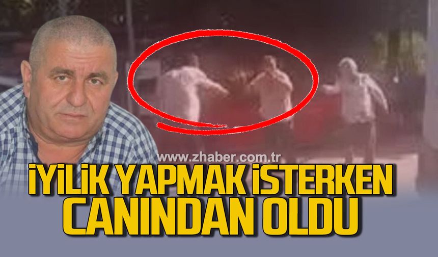 İyilik yapmak isteyen Mehmet Pehlivan hayatını kaybetti