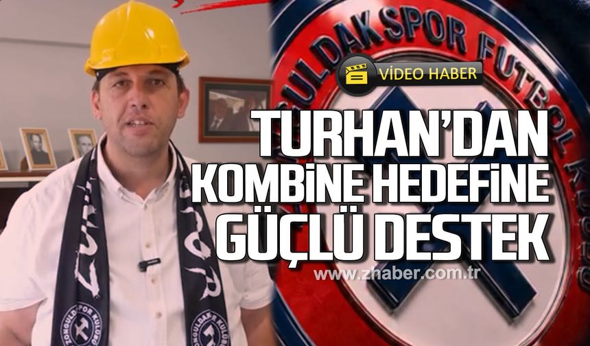 Oğuzhan Turhan’dan Zonguldakspor’a güçlü destek