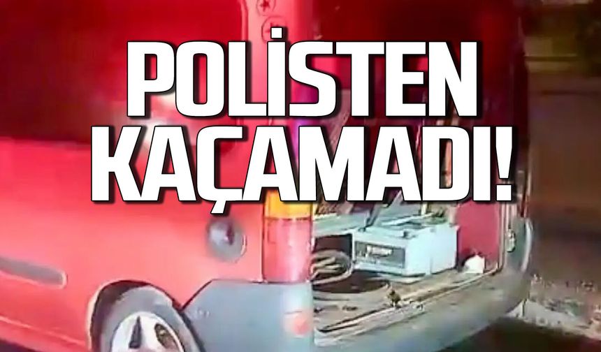 Polisten kaçamadı... Stad önünde yakalandı